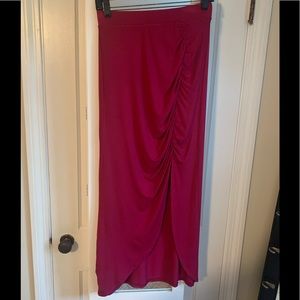Ruby pink skirt